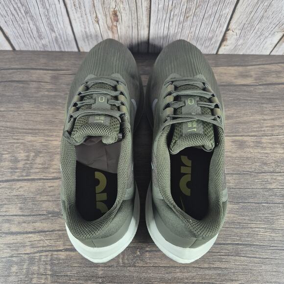 Nike Air Zoom Winflo 9 Athletic Shoes Men\'s Sz 8 Sequoia Green Glacier Blue VGC main image 4
